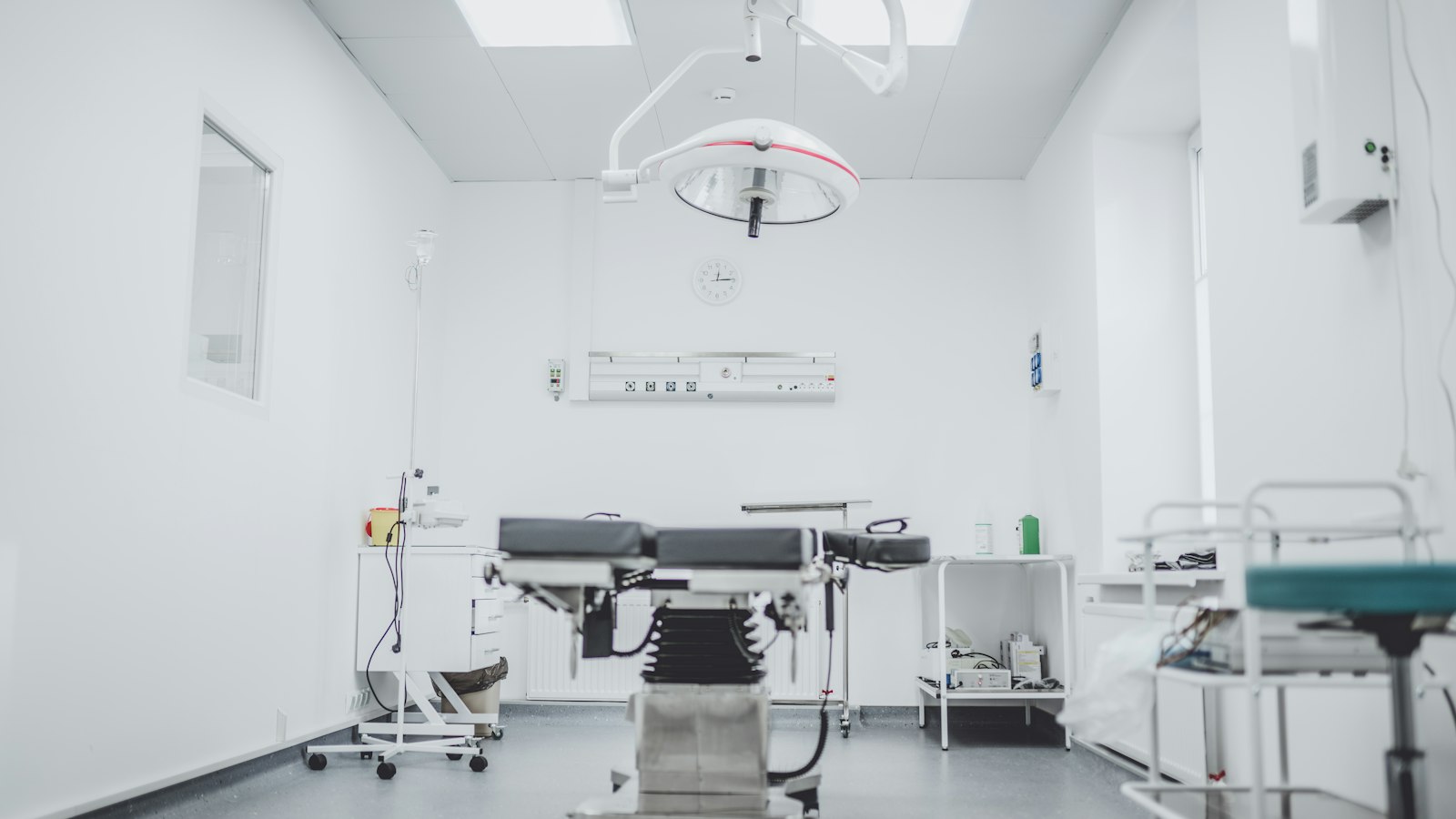 Modern Operating Theater with Surgical Equipment